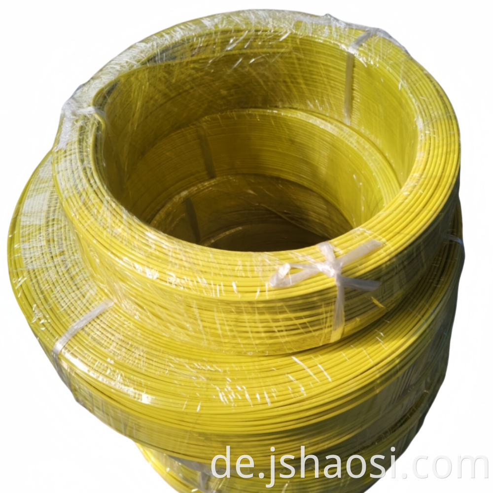 UL1330 18# yellow Fluorine plastic wire